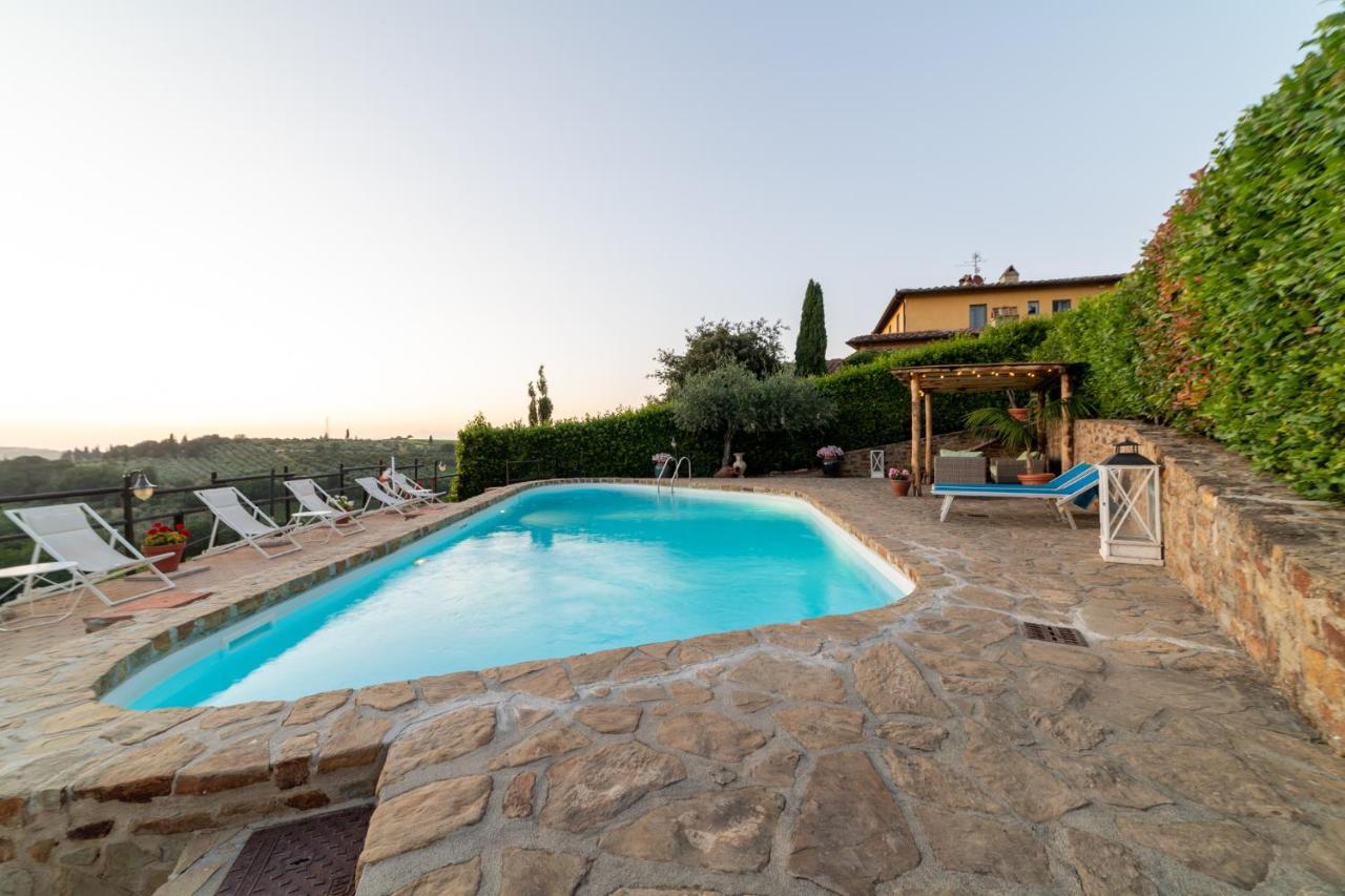 Podere Vergianoni Immerso Nelchianti Con Piscina Tavarnelle Val di Pesa Esterno foto
