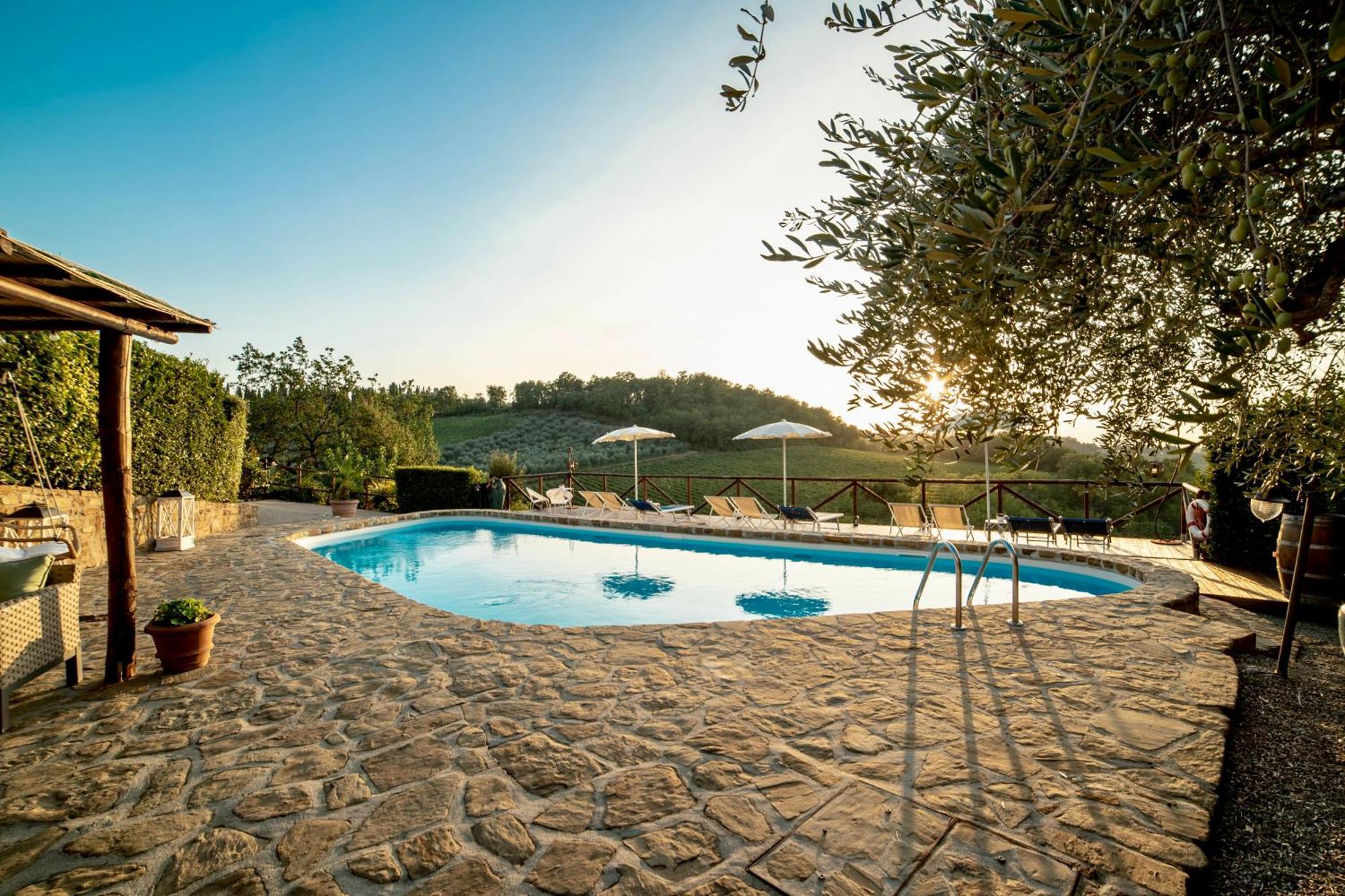 Podere Vergianoni Immerso Nelchianti Con Piscina Tavarnelle Val di Pesa Esterno foto